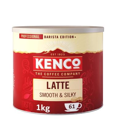 Kenco Latte Instant Coffee sold Direct Mart Rich & Smooth Ground Coffee Finest Aroma Coffee Powder Medium Roast Resealable Coffee Tin Just Add Water (1kg French Vanilla Flavoured Coffee)