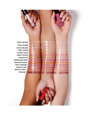 eleven.Lip Clumsy Gloss - High-Gloss Vegan Liquid Lip Paint for Fuller Lips | Moisturizing Chocolate Praline (2.7 ml) - Buy Online on SooperMarket.com