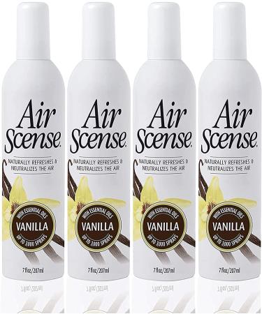Air Scense, Vanilla Air Freshner 7 oz. (Case of 4)4
