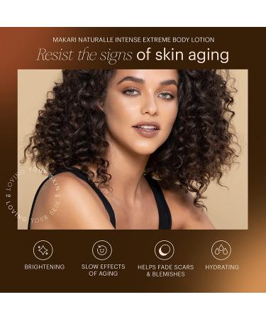 MAKARI Naturalle Intense Extreme Body Lotion SPF15 (17.6 oz) | Brightening and Toning Formula for Dry to Normal Skin | Fades Marks, Soothes with Shea Butter - Buy Online on SooperMarket.com