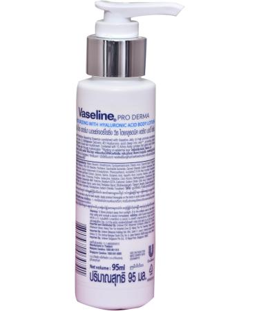 Vaseline Proderma Moisturizing With Hyaluronic Acid Body Lotion 4 dry skin. +4D Hyaluronic acid Centella Asiatica and Provitamin B5 95ml - Buy Online on SooperMarket.com