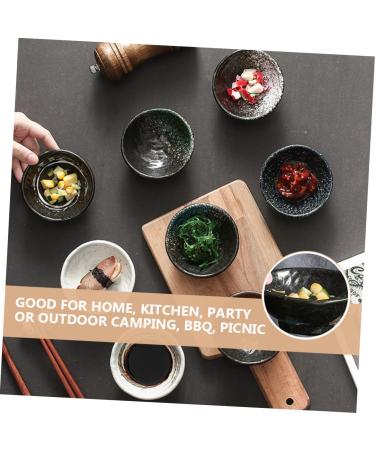 MAGICLULU 15 Pcs Seasoning Dish Tableware Ceramics Japan re-usable 9X9X3.5CMx3pcs Assorted Colorx3pcs - Buy Online on SooperMarket.com