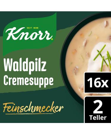 Knorr Gourmet Forest Mushroom Cream Soup - 16 Pack No Additives or Dyes - Delicious & Authentic Flavor - Buy Online on SooperMarket.com