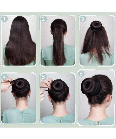 12 Spiral Lock Hair Tie for Dreadlocks & Thick Curly Hair - Bendable Iron Wire Ponytail Holder in Black - Buy Online on SooperMarket.com