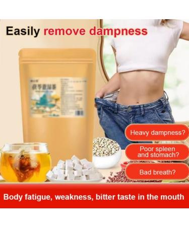 Poria And Coix Seed Tea For Dampness Elimination Lemon Hawthorn Lotus Leaf Tea Dampness Clearing Herbal Tea Fu Ling Yi Wet Tea Non-Heritage Ancient Recipe Poria Cocos Dehumidification Tea (3pack) - Buy Online on SooperMarket.com