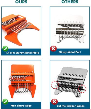 Cuptisserie Speedweve Style Darning Loom - Small Weaving Loom for Visible Mending Jeans - DIY Artful Patterns & Fabric Repair Tool - Buy Online on SooperMarket.com