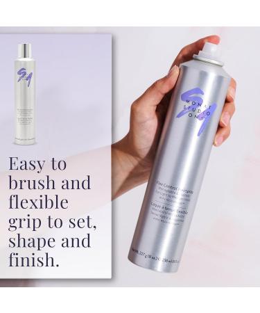 MONAT Studio One Flex Control Hairspray Light to Medium Buildable Hold Infused with REJUVENIQE Can be Used on Colored Hair Fresh Smelling Scent Style Memory for Humid Weather - Buy Online on SooperMarket.com