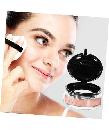 BELLIFFY Travel Powder Containers Powder Container with Puff Body Powder Container Portable Travel Size Container Loose Powder Containers Puff Powder Applicator Small Powder Puff - Buy Online on SooperMarket.com