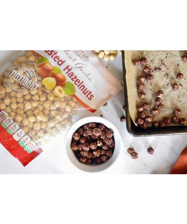 Raw Bulk Roasted Hazelnuts - High Fiber & Cholesterol-Free Healthy Snack - Kosher Certified Hazelnuts for Baking - 26oz Bag (Pack of 3) - Buy Online on SooperMarket.com