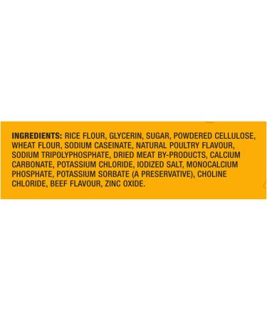 PEDIGREE JUMBONE Meaty Centre Adult Dog Treats for Small and Medium Dogs Beef Flavour 500g (5 Treats) Small/Medium 500g - Buy Online on SooperMarket.com