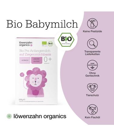 Dandelion Organics Bio Pre Initial Milk - Premium Goat Milk Baby Formula 0+ Months - Buy Online on SooperMarket.com