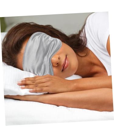 NOLITOY Travel Eye Mask & Hair Ring Kit - Silk Eyemasks Blackout Eyepatch & Hair Ties for Adults - Ultimate Comfort for Airplane & Sleep - Buy Online on SooperMarket.com