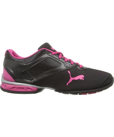 PUMA Women's Tazon 6 WN's FM Cross-Trainer Shoe - Black/Silver/Beetroot Purple - Size 7 - Buy Online on SooperMarket.com