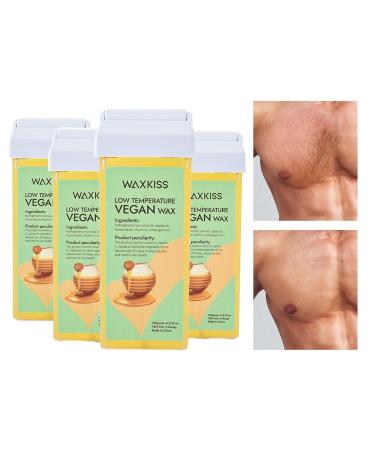 Buy Wachtrone Soft Wax Cartridge | Handwax Hair Removal Cream - Mild Texture Low Melting Point & Fragrant - Perfect for Arms Back Legs & Armpits - Buy Online on SooperMarket.com