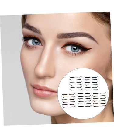 Gogogmee 36 Pairs Glitter Eyeliner Adhesive Eyelid Strips Double Eyelid Strips Double-sided Tape Sticker - Buy Online on SooperMarket.com