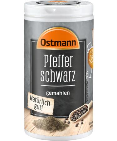 Buy Ostmann Black Pepper Ground 40g - Pack of 2 | Premium Quality | International Shipping - Buy Online on SooperMarket.com