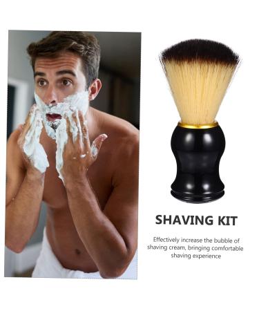 Premium Shaving Brush - Foaming Tool for Men | Mustache & Beard Care Supplies - Buy Online on SooperMarket.com