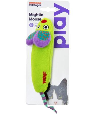 Petstages Green Magic Mightie Mouse - Catnip-Infused Mouse Toy for Cats | International Shipping Available - Buy Online on SooperMarket.com