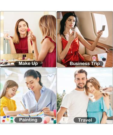 Ruijie 100 Pack 5g/5ml Empty Cosmetic Jars with Screw Cap | Ideal for Creams Lip Balms and Samples - Buy Online on SooperMarket.com