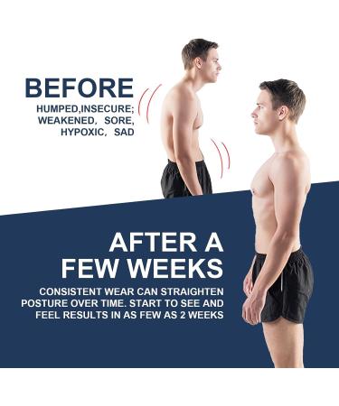 HIJJPS Adjustable Posture Corrector for Women & Men - Invisible Upper Back Brace for Pain Relief - Buy Online on SooperMarket.com