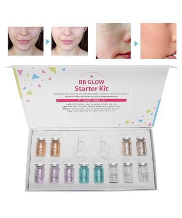 24K Gold Folie Serum | Microneedle Anti-Aging Liquid | Non-Invasive Eye Folds Rejuvenation & Dark Spot Remover | 8 ml x 12 Bottles - Buy Online on SooperMarket.com