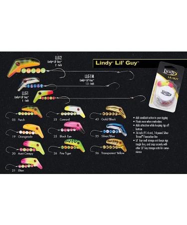 Lindy Lil' Guy Walleye Fishing Rig - 1 Inch Perch - Crankbait-Style Action & Floatation - Buy Online on SooperMarket.com