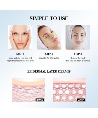 Seaweed Under Eye Mask 30 Pairs - Dark Circle Treatment for Women | Eye Pads for Puffy Eyes & Wrinkles | Anti-Aging Undereye Patches - Buy Online on SooperMarket.com