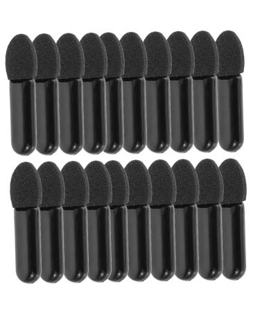 Baluue 200 Pcs Mini Eyeshadow Swab Eyeshadow Sponge Brush Foam Eyeshadow Makeup Wand Plastic
