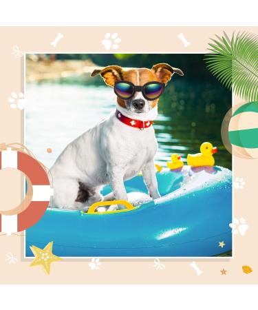 Dog Goggles Dog Sunglasses Adjustable Strap for Waterproof Windproof UV Protection Sunglasses for Dog for Go out Travel Skiing Swim (Black) - Buy Online on SooperMarket.com