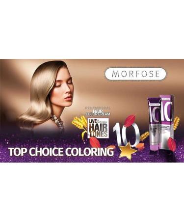 Morfose 10 Professional Hair Colour Cream 100 ml Green - Buy Online on SooperMarket.com