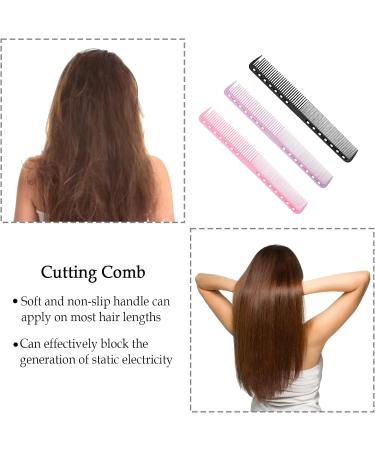 3 Pcs Cutting Comb Fine Tooth Comb Hair Cutting Comb Highlighting Comb Clipping Comb Hair Styling Comb for Hair Barber Salon Barber Comb for Women Men Hairdressing Tool - Buy Online on SooperMarket.com