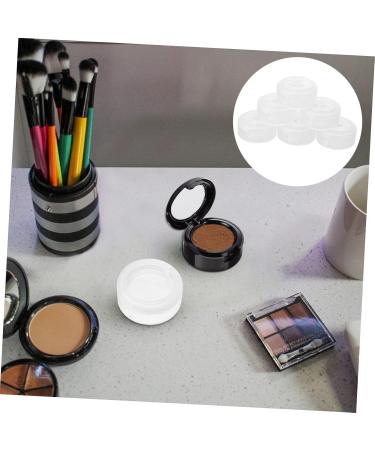 Gogogmee 8pcs Box Empty Eye Shadow Box Creme Eyeshadows Gram Jar To Go Makeup Tools Abs White Travel Cosmetic 4x3.8cm White - Buy Online on SooperMarket.com