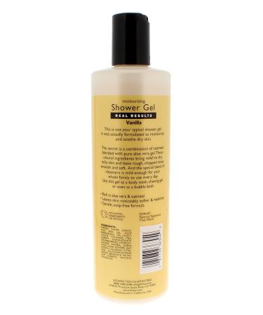 Shikai Daily Moisturizing Shower Gel - Aloe Vera & Oatmeal, Gentle Soap-Free, Vanilla Scent, 12 oz - Buy Online on SooperMarket.com