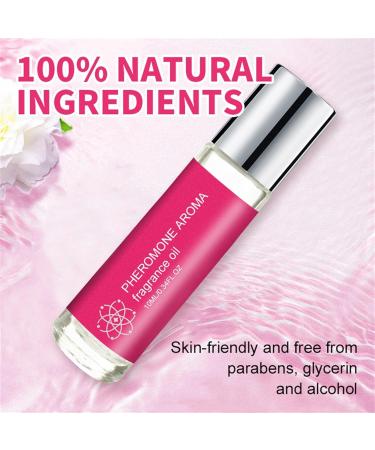 Roll-On Pheromones Perfumes for Women Long-lasting Rollerball Pheromone Perfume Oil Fragrance Personal Cologne for Her Infused Essential Oil - Travel size (1 Pack) - Buy Online on SooperMarket.com