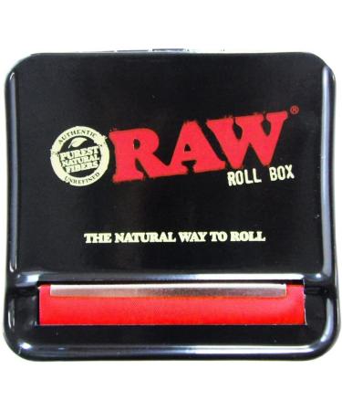 RAW Natural Unrefined Rolling Papers | 70mm King Size | Automatic Rolling Box - Buy Online on SooperMarket.com