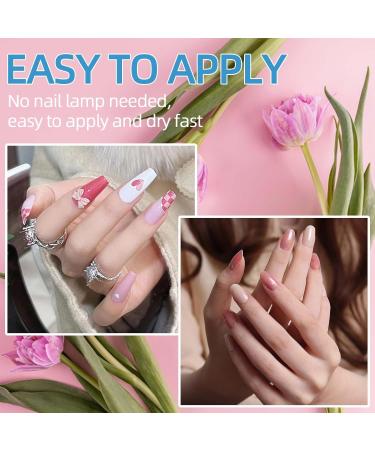 Dipping Powder Liquid Set Nail Dip Powder Liquid with 15ml 2 in 1 Base & Top Coat Activator and Brush Saver for Dip Powder Starter Kit No UV/LED Nail Art Manicure for Home DIY Salon - Buy Online on SooperMarket.com