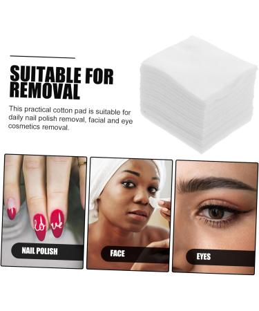 Ipetboom 1000pcs Cosmetic Cotton Pads - Thin Nail Polish Remover & Makeup Remover Tools for Flawless Skin - Buy Online on SooperMarket.com