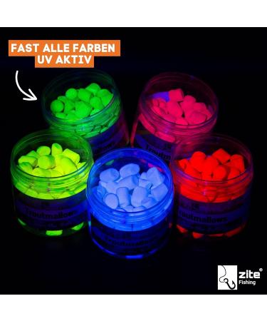 Zite Fishing Troutmallows - Premium Marshmallow Bait for Trout - 40g | Bright Colors & Intense Flavors | Ideal for Combination with Natural Baits - Buy Online on SooperMarket.com