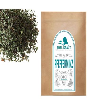 Organic Peppermint Tea Loose 100g - Premium Dried Mint Leaves | GMO Free & Additive Free | Noble Herb - Buy Online on SooperMarket.com