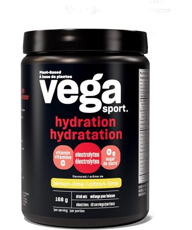 Vega Sport Hydration Electrolyte Powder Lemon Lime Vegan Hydrator Keto Friendly Gluten Free & Sport Post-Workout Recovery Accelerator Tropical Vegan Non Dairy Gluten Free BCAAs 540g - Buy Online on SooperMarket.com