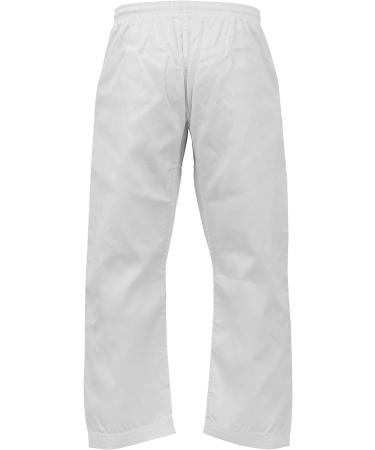 PFG Essential Karate Pants - Lightweight Unisex Special Edition White Size 5 - Buy Online on SooperMarket.com