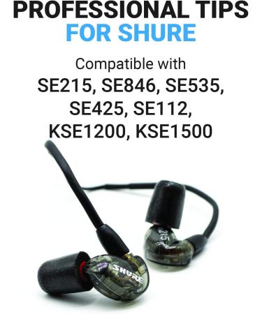 Comply Professional Series Memory Foam Tips - Large Size (3 Pairs) for Shure Earbuds - Buy Online on SooperMarket.com