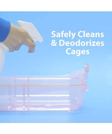Kaytee Clean Cage Habitat Deodorizer Spray 32oz - Eliminate Odors and Freshen up Your Pet's Home - Buy Online on SooperMarket.com