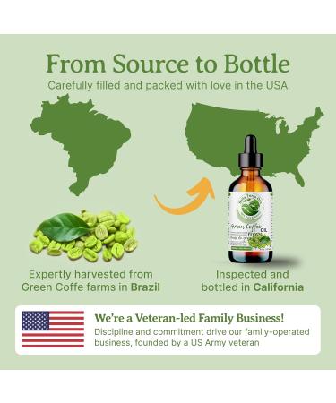 Green Coffee Bean Carrier Oil. 120ml. Cold-pressed. Unrefined. Organic. 100% Pure. Non-comedogenic. Chemical-free. Great for Under-Eye Skin. Natural Moisturizer for Face Body Hair. Bella Terra Oils. 120 ml (Pack of 1) - Buy Online on SooperMarket.com