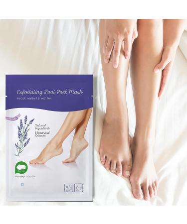 Foot Peel Mask for Exfoliating Calloused Heels - Deep Skin Treatment for Soft and Smooth Feet - Men and Women - Buy Online on SooperMarket.com
