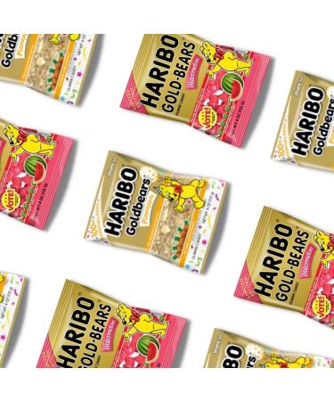 Haribo Goldbears Gummi Candy 4 oz. Pack - Watermelon Pineapple Gummy Bears (2 Count) - Buy Online on SooperMarket.com