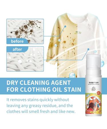 Down Jacket Foam Dry Cleaner Dry Cleaning Agent for Winter Coats Down Detergent for Puffer Jackets Dry Cleaning Agent for Clothing Oil Stain 180ML (2Pcs) - Buy Online on SooperMarket.com