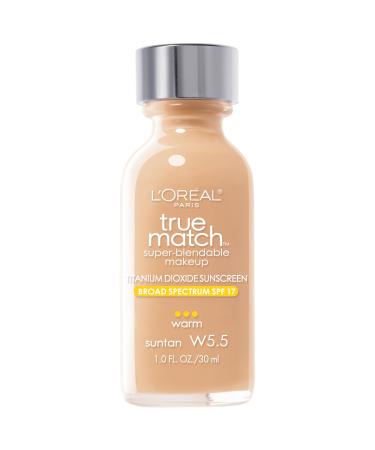 L'Or al Paris True Match Super-Blendable Makeup  Suntan  1 fl. oz. suntan 1 Fl Oz (Pack of 1)