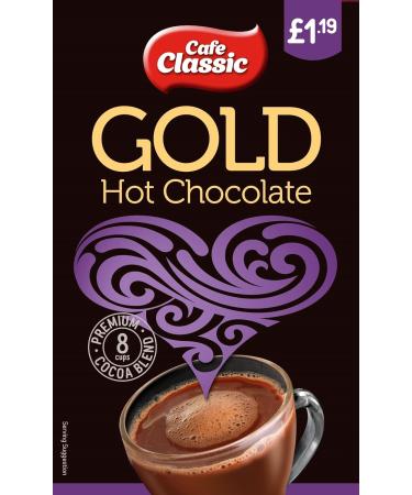 Cafe Classic Instant Hot Chocolate 64 sachets (Case of 8 x 8 sachets) - Buy Online on SooperMarket.com