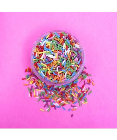 Premium Rainbow Sugar Strands 500g - Edible Multicolored Sprinkles for Baking & Decorating - 8 Vibrant Colors - Ideal for Cupcakes, Cakes, Ice Cream & Desserts - Buy Online on SooperMarket.com